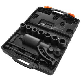VEVOR Torque Multiplier, 1 Inch Drive Lug Nut Wrench/Multiplier Heavy Duty Torque Multiplier Wrench Set, 1:58 4800N.m Lug Nut Remover