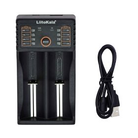Lii-PD4 Lii-PD2 Lii-402 Lii202 Lii100 18650 Charger Universal Smart Charger for 26650 18650 21700 18500 AA AAA battery (Color: Lii-202 standard, Socket Standard: US)